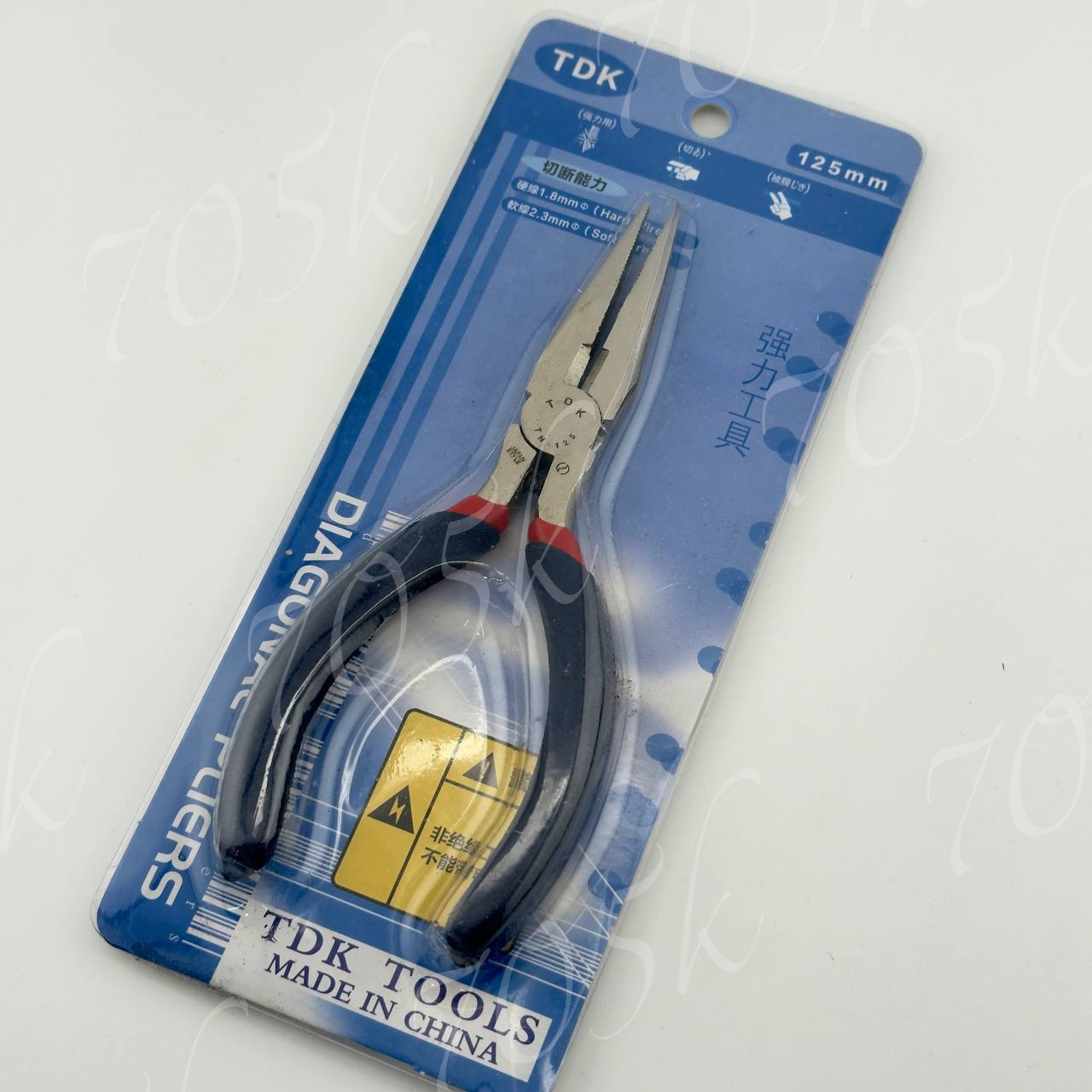 Тонкогубцы с рельефной поверхностью TDK